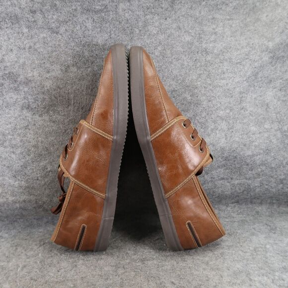 Call It Spring Shoes Mens 13 Casual Oxford Sneaker Chukka Lace Up Classic Brown - Picture 9 of 15